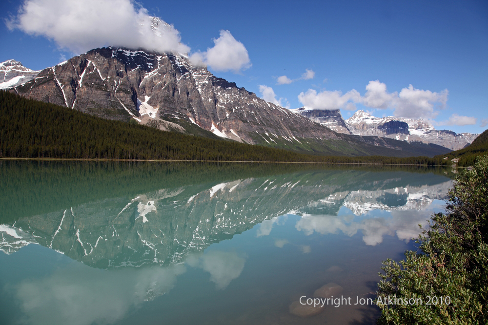 Glacial Lake in Banff National Park.